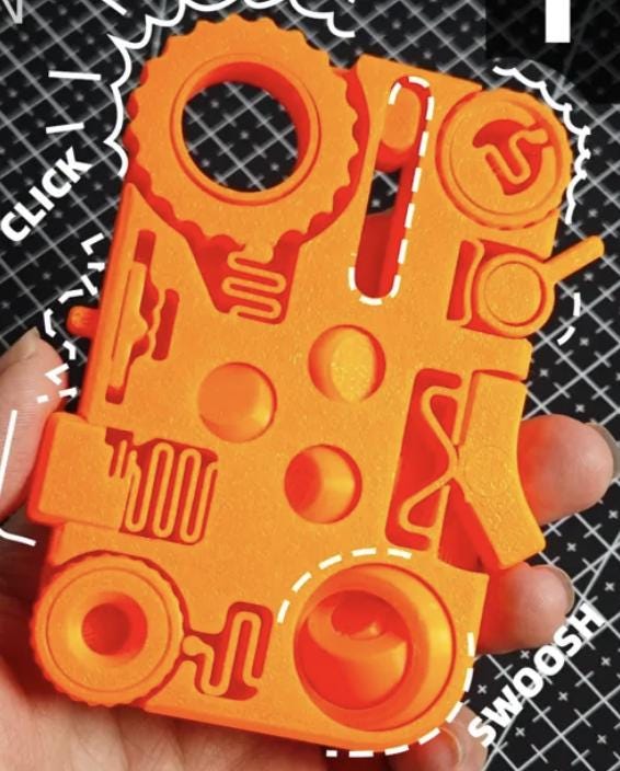 Twelve-in-One Mega Fidget Toy: Sensory Stress Relief