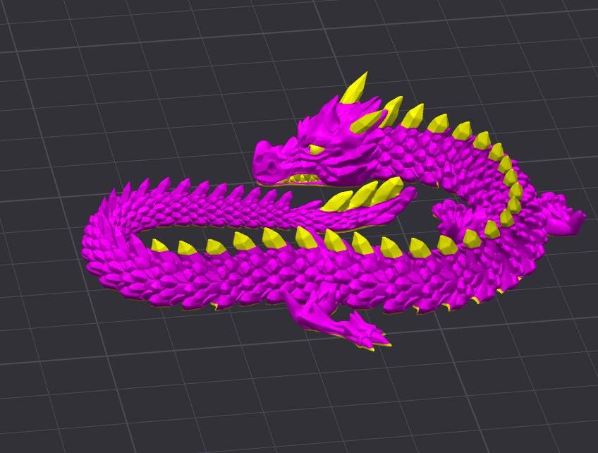 Flexi Dragon Fidget Toy: Fun Sensory Toy