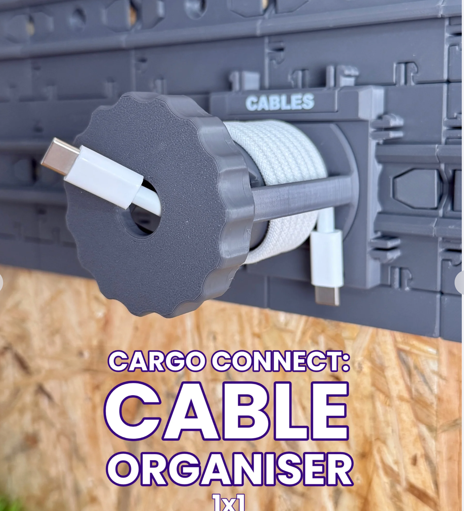 Cargo Connect: Cable Organiser - USBC (1x1)