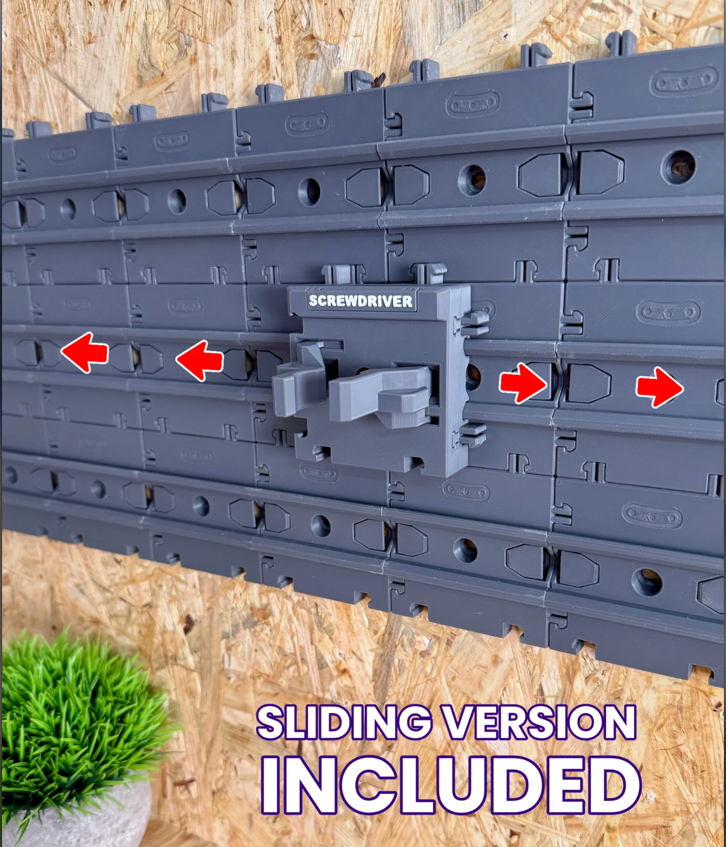 Cargo Connect: Gripper - Modular Wall Holder