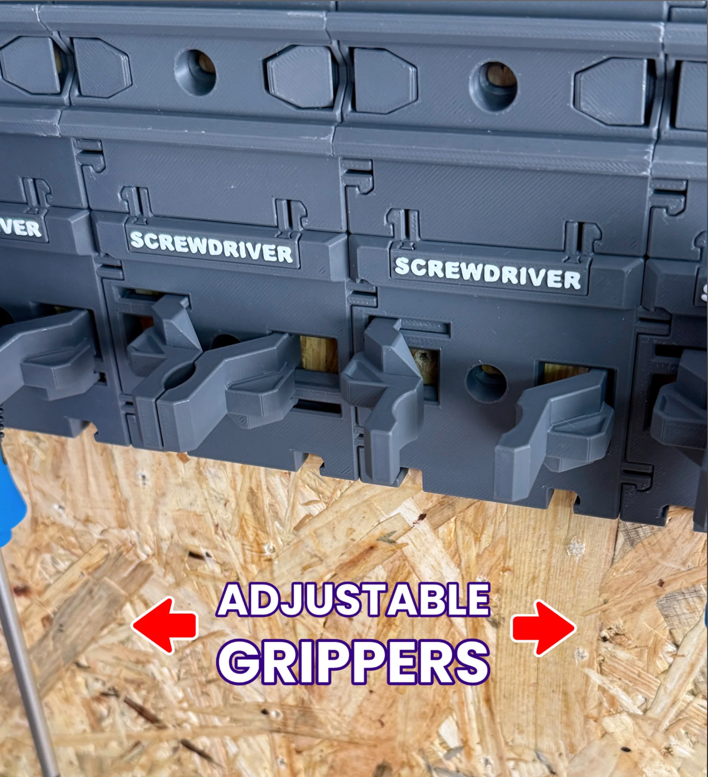 Cargo Connect: Gripper - Modular Wall Holder
