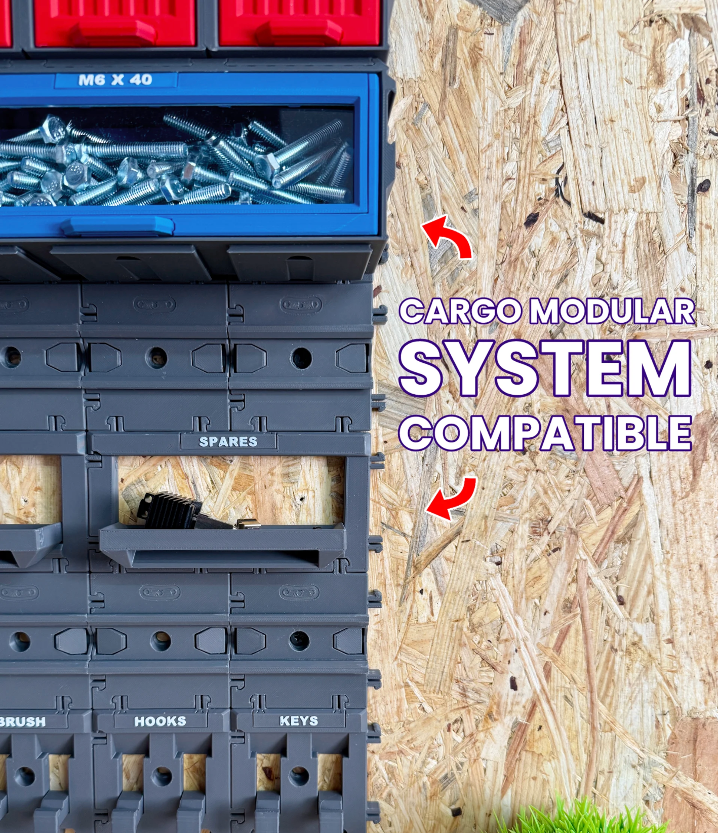 Cargo Connect: Shelf - 2x1 (Medium Modular Shelf)
