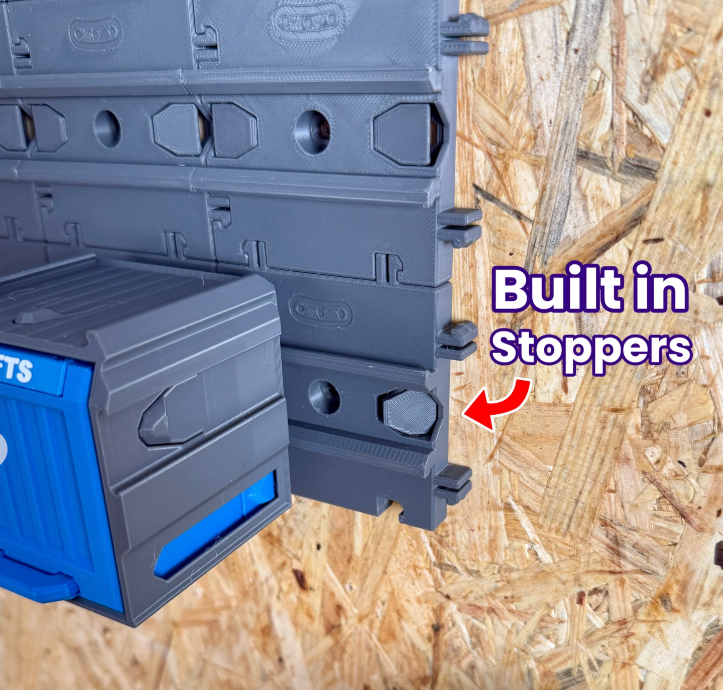 Infinite storage sliding rails 20 included