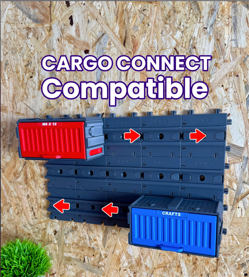 Cargo Containers - 2x1 (Medium Modular Storage)